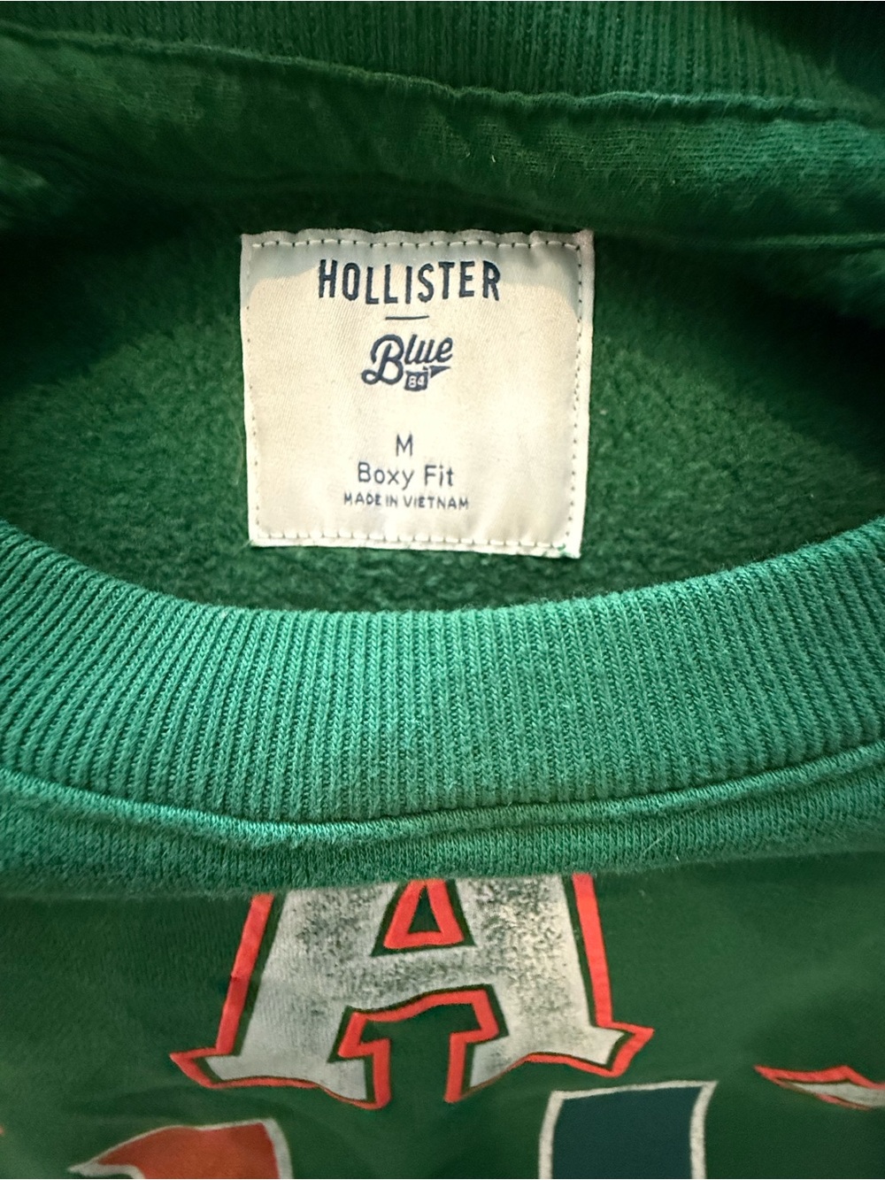 Hollister university of Miami Hurricanes Crewneck Sweatshirt - Picture 6 of 6